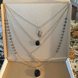 Multi chain and length Parklane Necklace